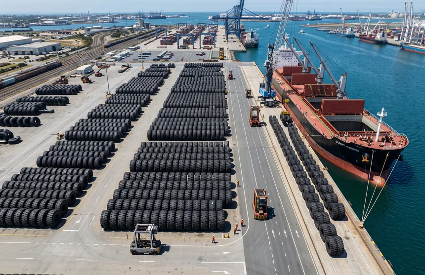 Flat-rack or break-bulk? Shipping giant tires to Africa